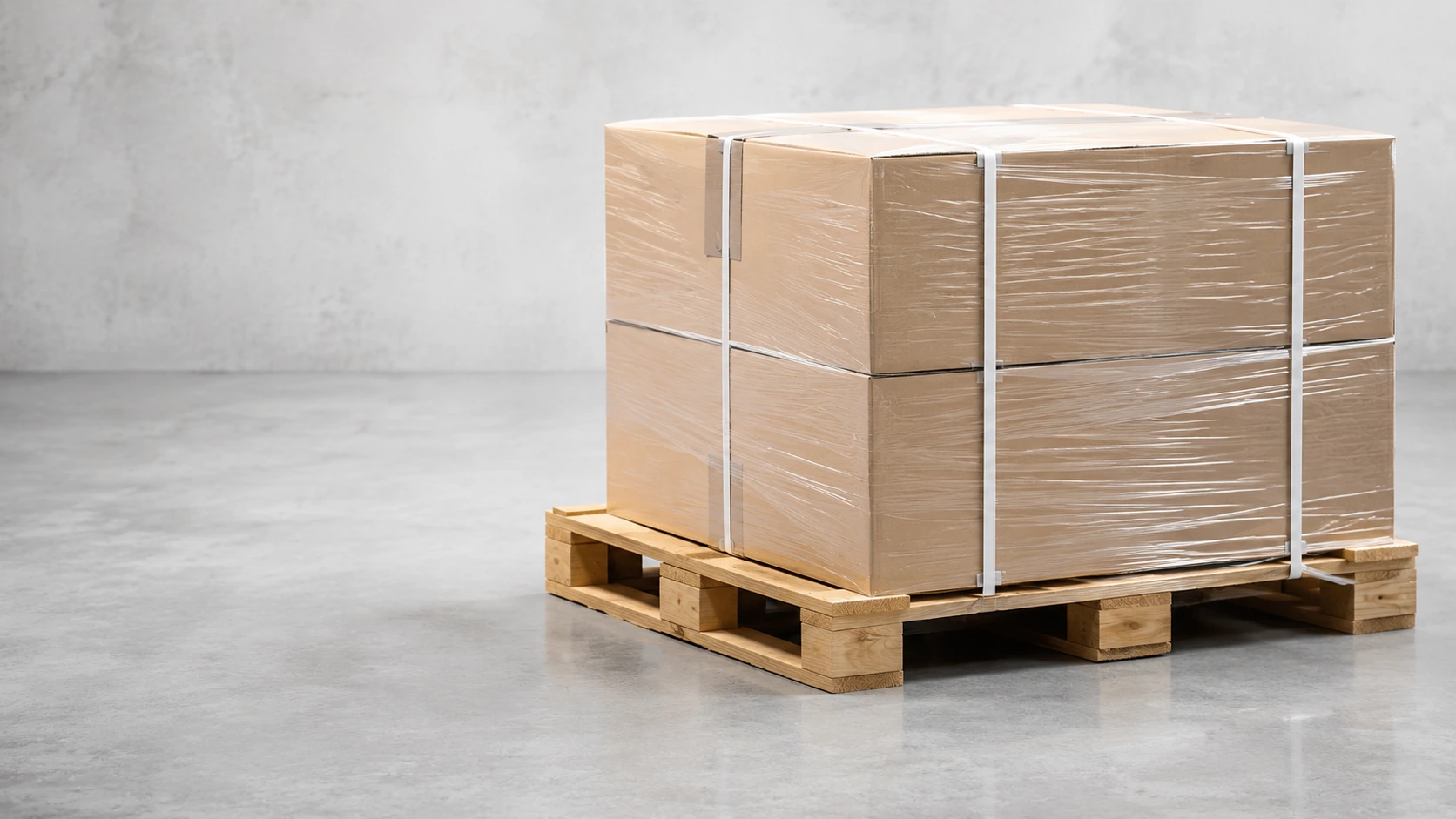 Palette und sperrige Ware als mögliche Transportersendung